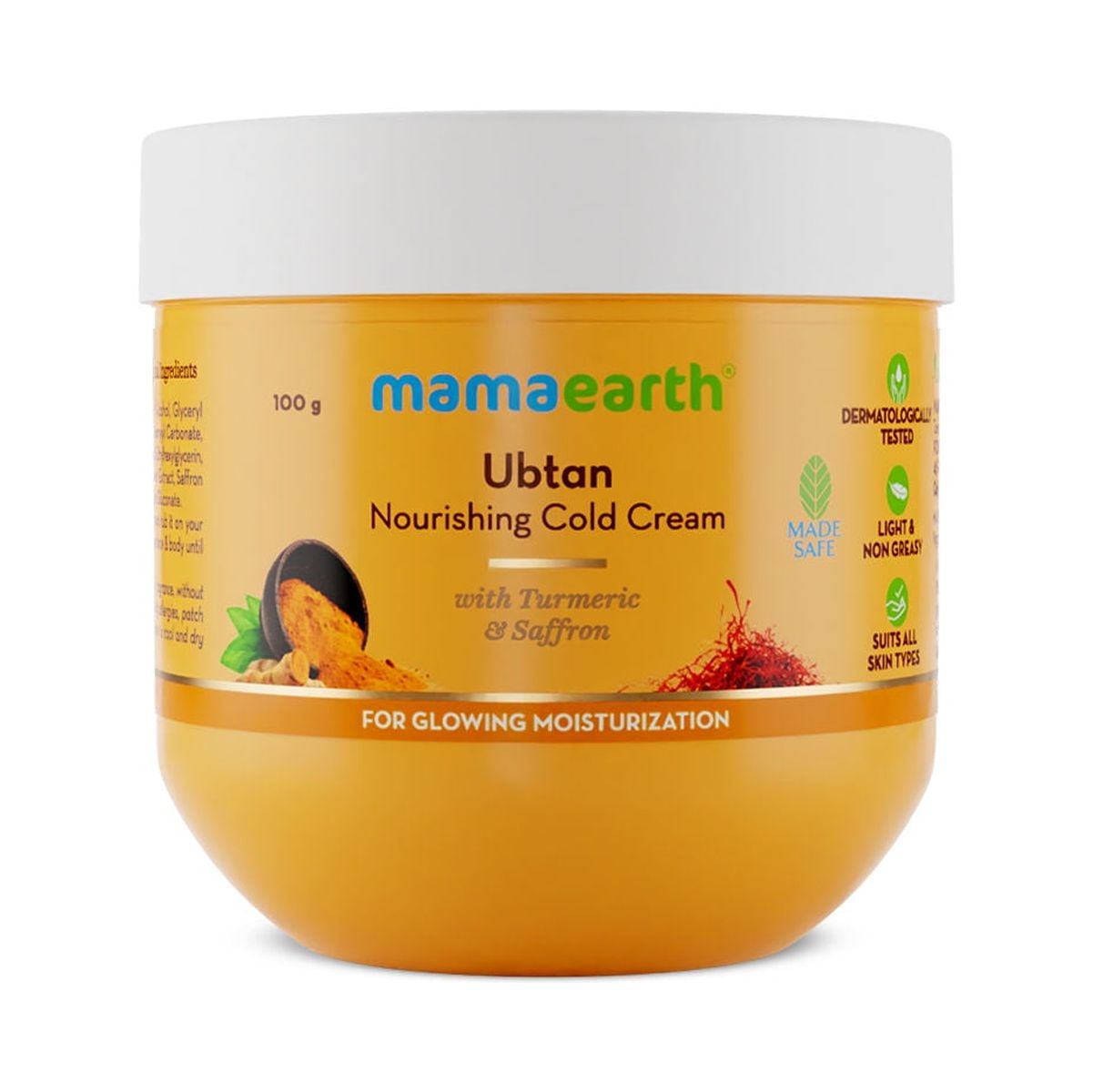 Mamaearth Ubtan Nourishing Cold Cream