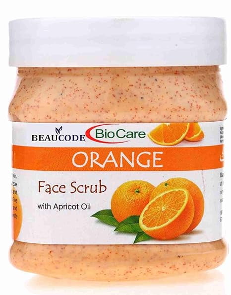 Beaucode BioCare Orange Face Scrub 250gm|| For