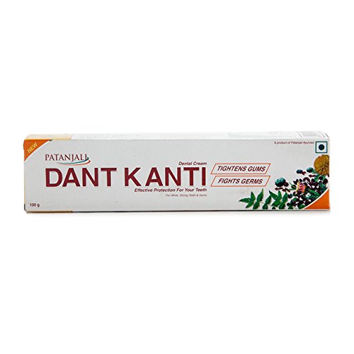 Patanjali Dant Kanti Dental Cavity Protection Cream - 100 g (Natural)