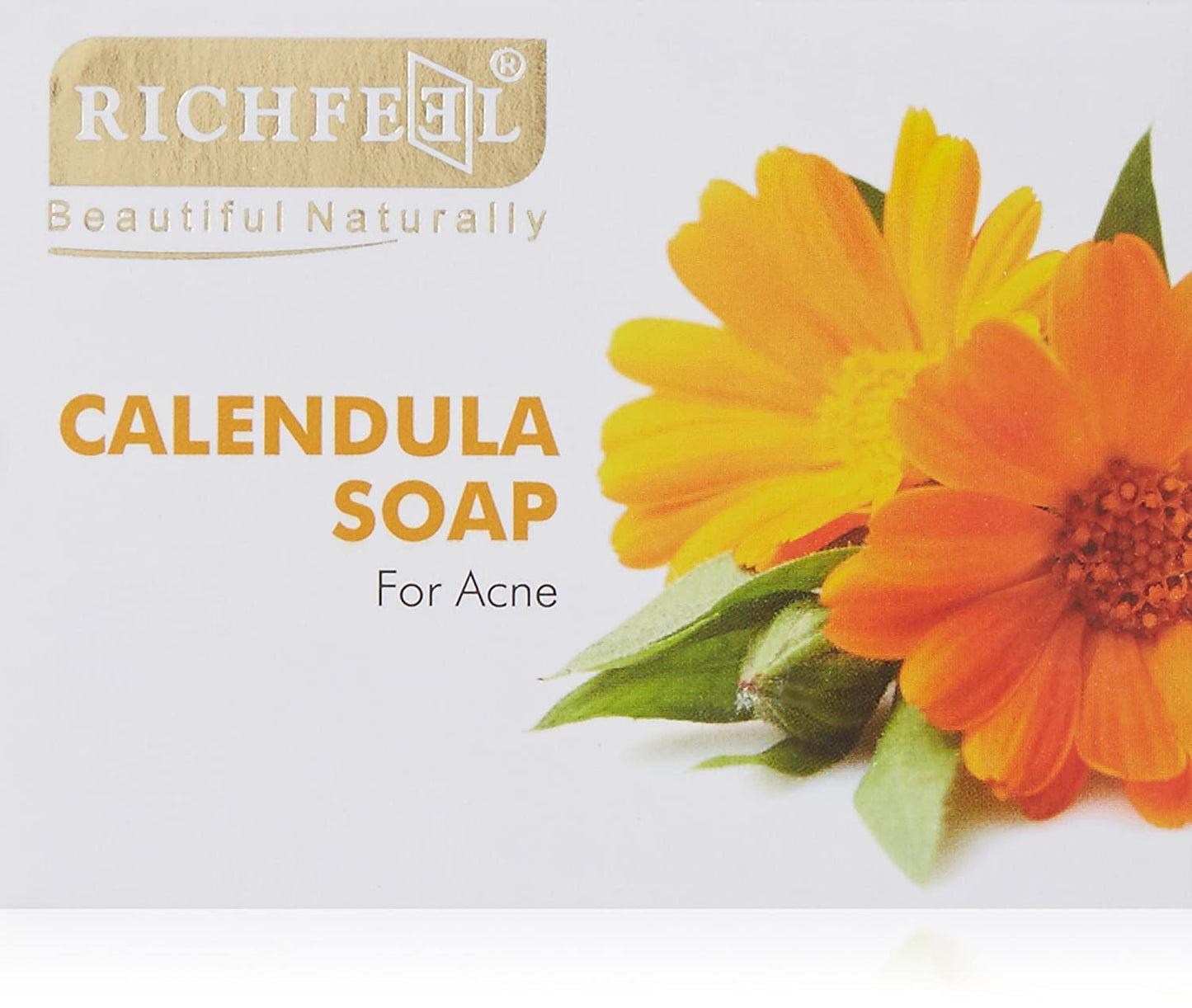 Richfeel Calendula Soap For Acne, 75g