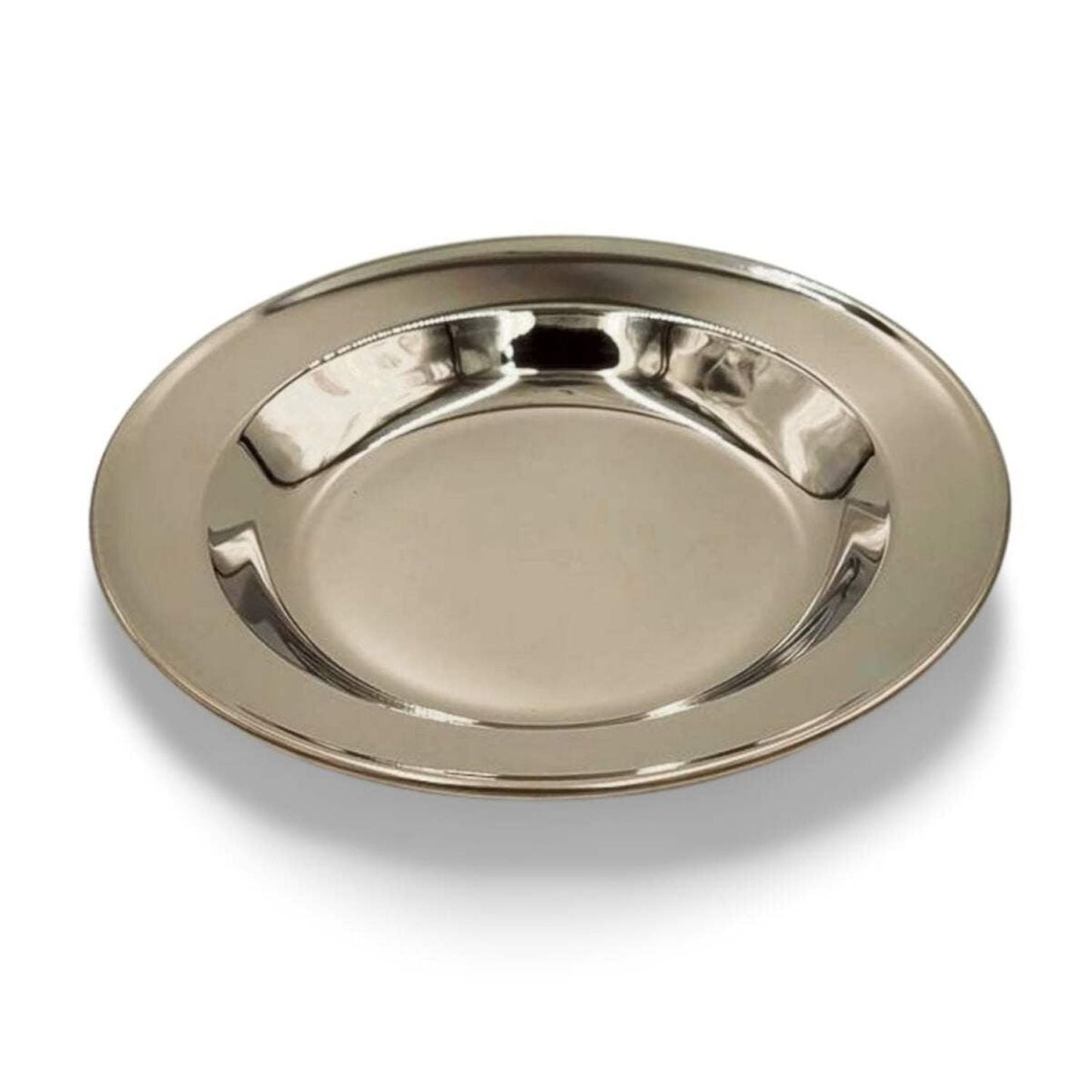 Stainless Steel Soup Plate 9.5"