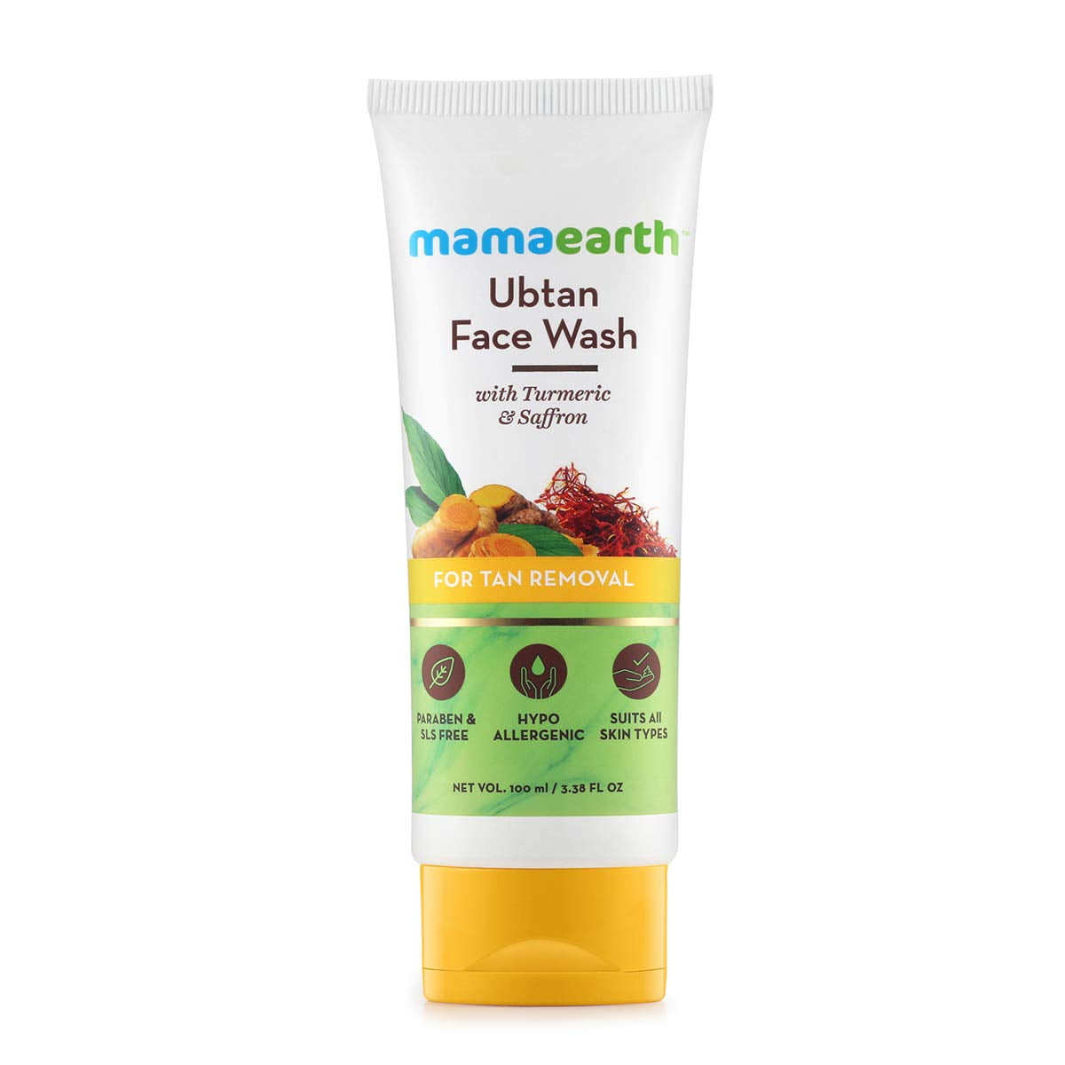 Mamaearth Ubtan FaceSerum for Glowing Skin, with Turmeric and Saffron for Skin Brightening