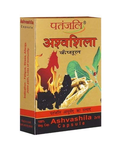 Patanjali VADMANS Ashvashila 60 Capsules (Pack of 3x20)