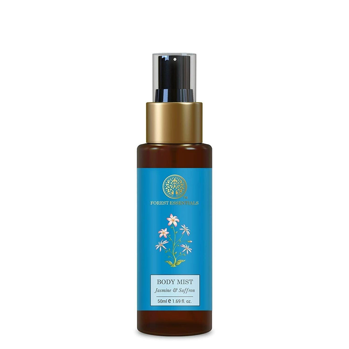Forest Essentials Jasmine and Saffron Body Mist 50ml / 1.69 fl.oz. (Body Spray)