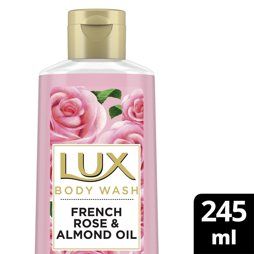 Lux French Rose Fragrance & Almond Oil Bodywash Shower Gel(245ml)