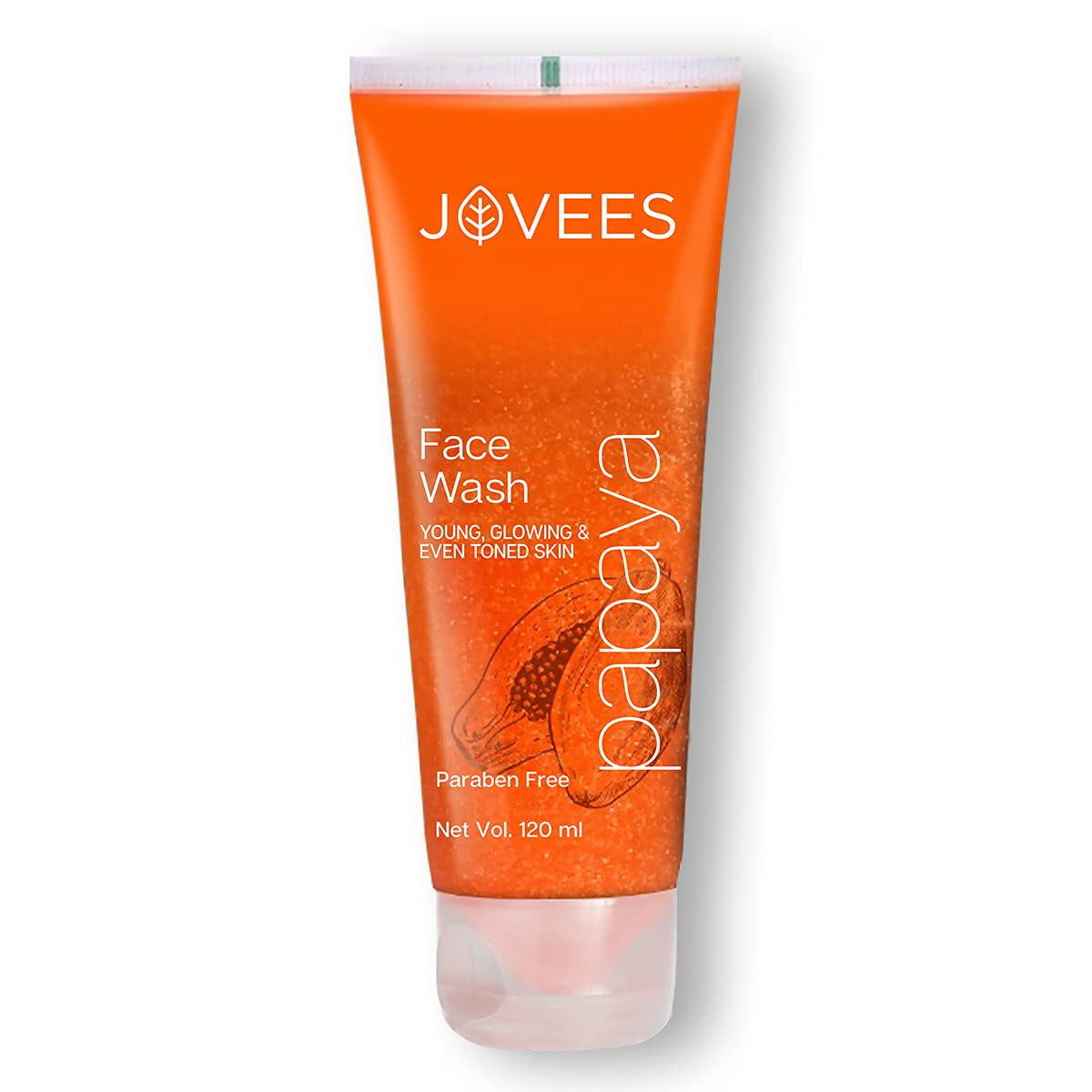 Jovees FaceWash, Papaya, 120ml