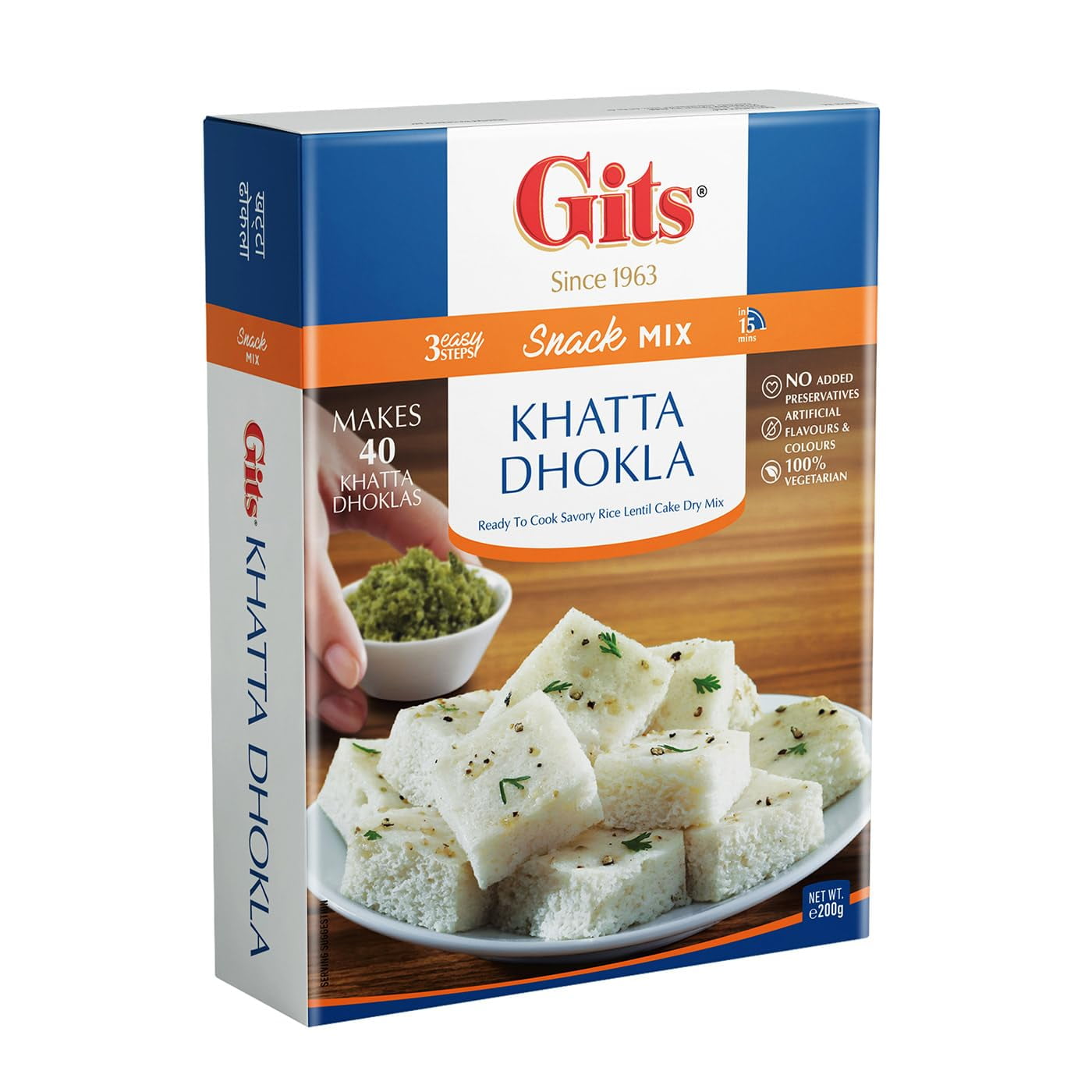 Gits Instant Mix Khatta Dhokla 200gm