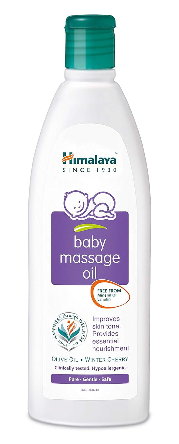 Himalaya Baby Massage Oil for Strong bones & muscles – 100ml