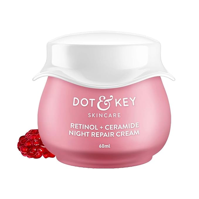 Dot & Key Night Reset Retinol + Ceramide NightCream | Anti Aging Cream For Women & Men | R