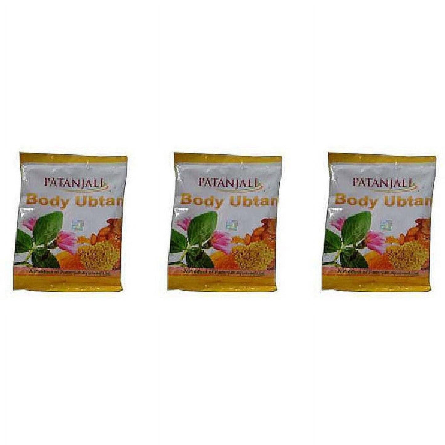 Pack Of 3 - Patanjali Body Ubtan - 100 Gm (3.5 Oz)