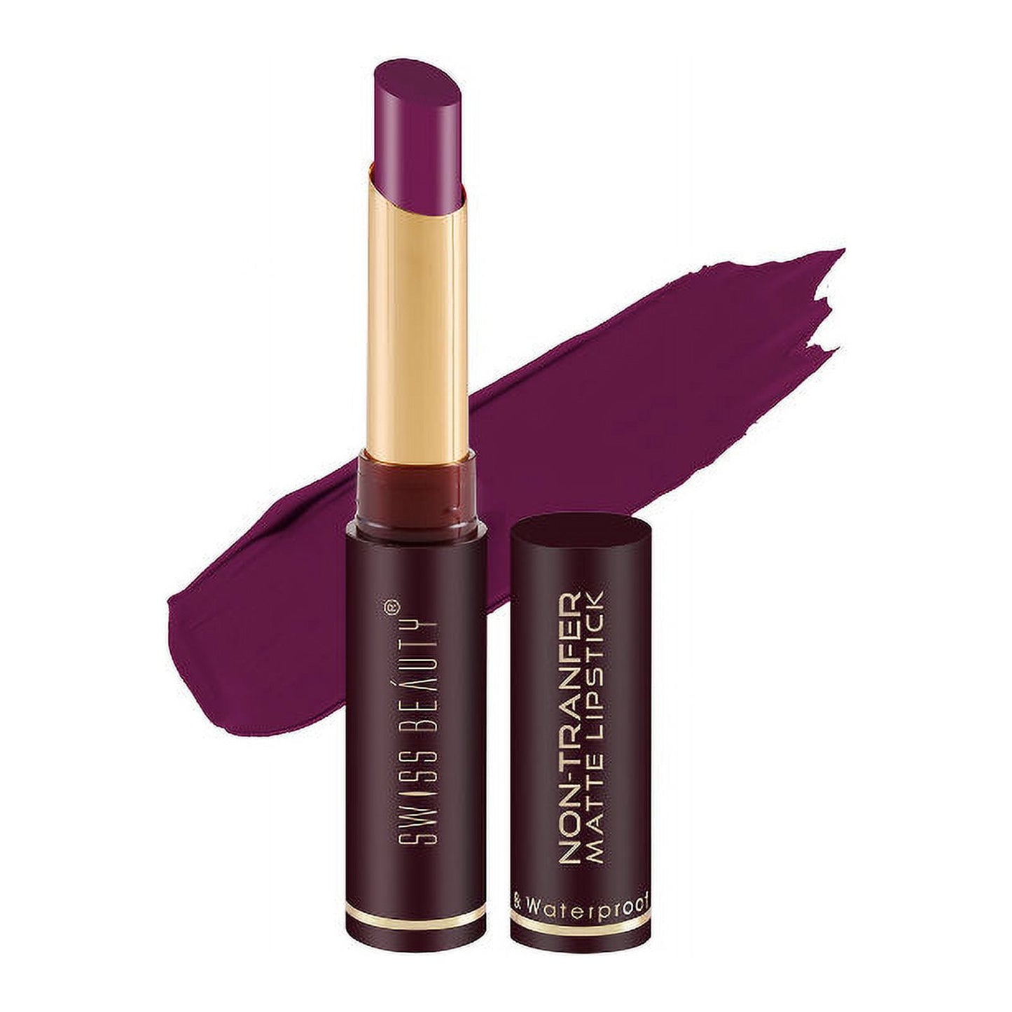 Swiss Beauty Non-Transfer Matte Lipstick - 12 Attitude