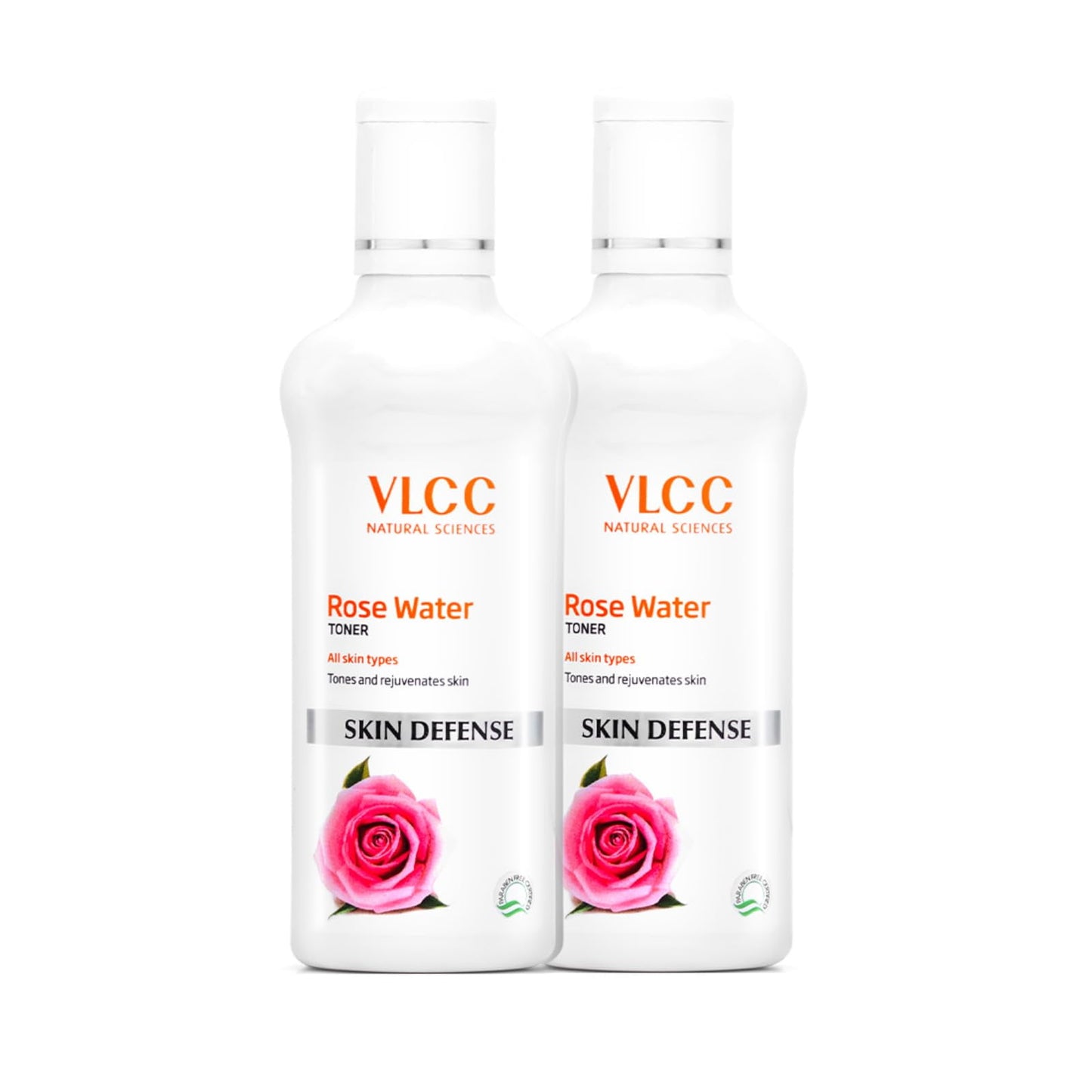 Vlcc Rose Water Toner - 100Ml (Pack Of 2) - Tones & Rejuvenates Skin | Helps Maintain Skin