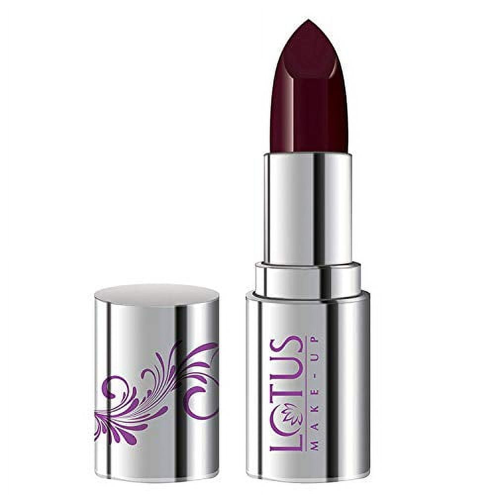 Lotus Makeup Ecostay Butter Matte Lip Colour, Burgundy Bliss, 4.2g