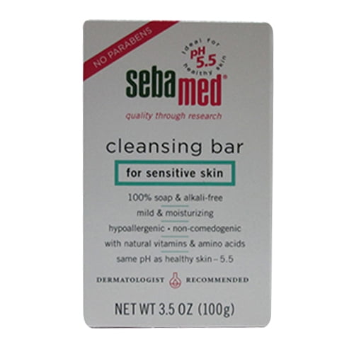 Sebamed Cleansing Bar For Sensitive Skin - 3.5 Oz