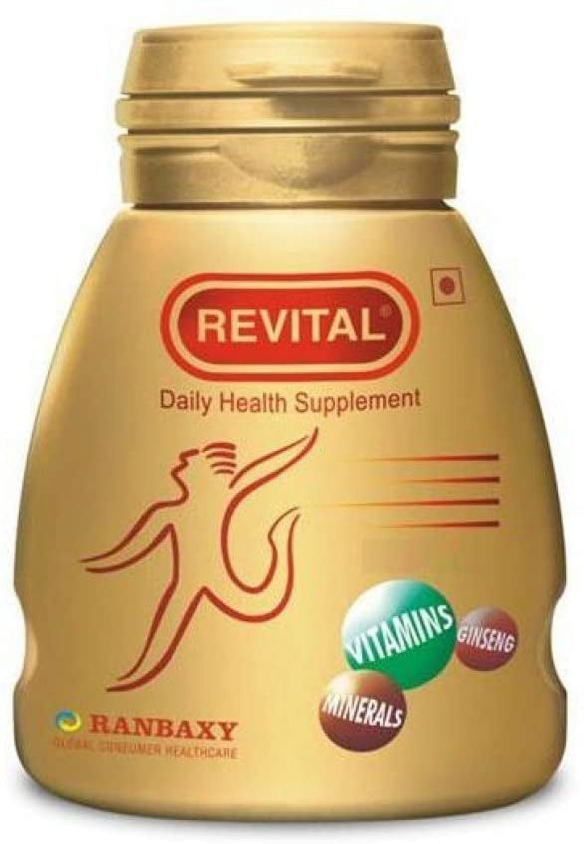 Revital by Ranbaxy (Ginseng Vitamins and Minerals) 30 caps