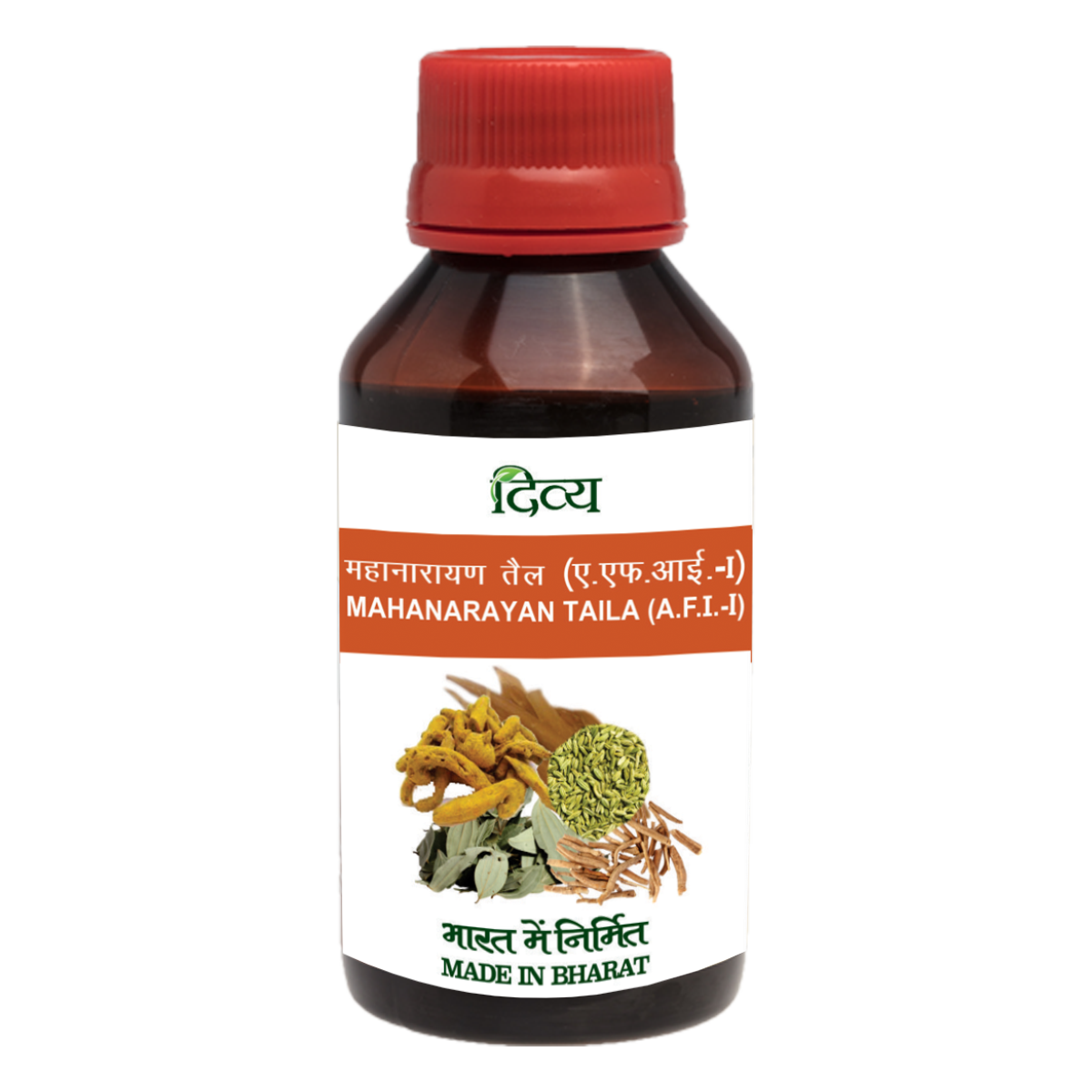 Patanjali Divya Mahanarayan Taila Oil: 100ml, Pack of