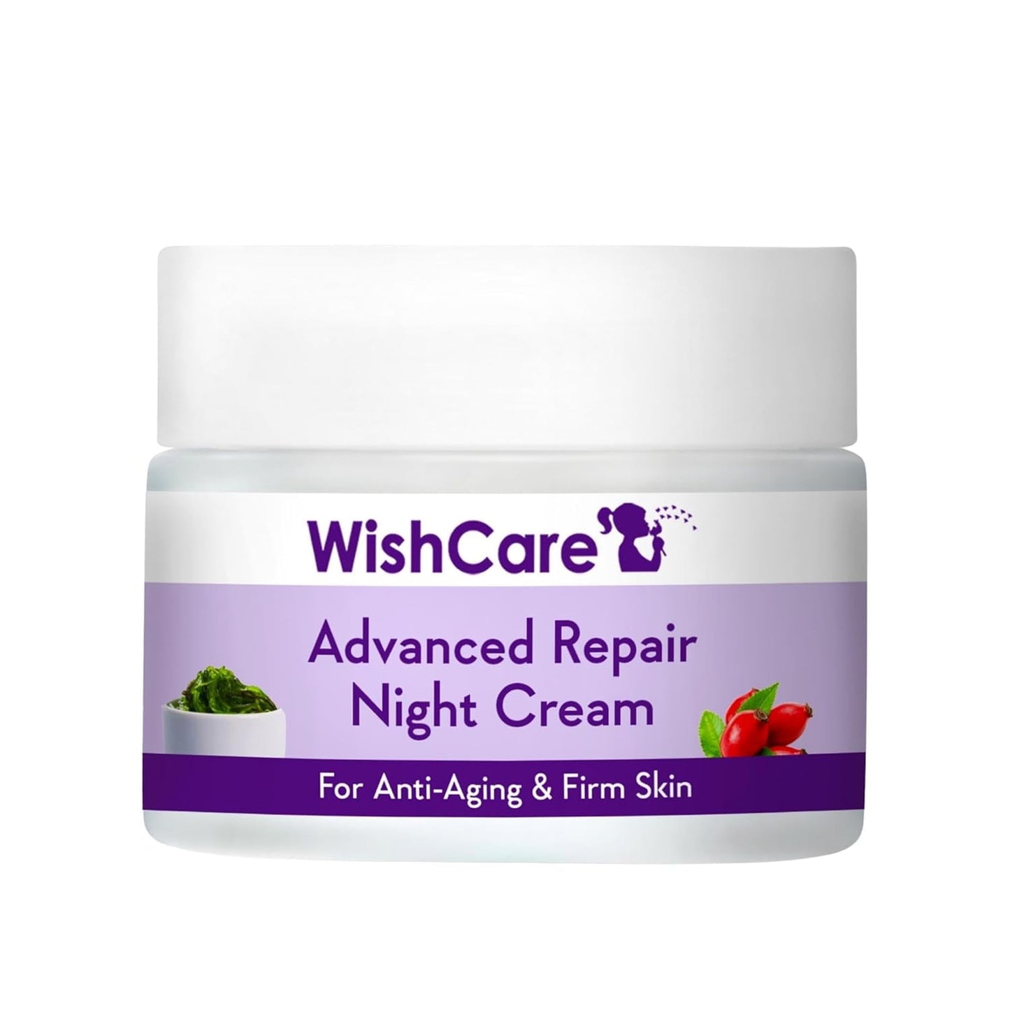 WishCare Collagen Boosting - Advance Repair NightCream - With Retinol, Niacinamide, GrapeS