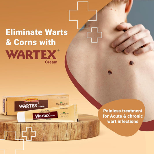 ShopHomeo - WARTEX CREAM (20 Grams) by MedisynthCo. | Pack of 1