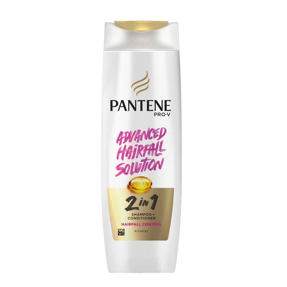 Pantene 2 In 1 Hairfall Control Shampoo + Conditioner(180ml)