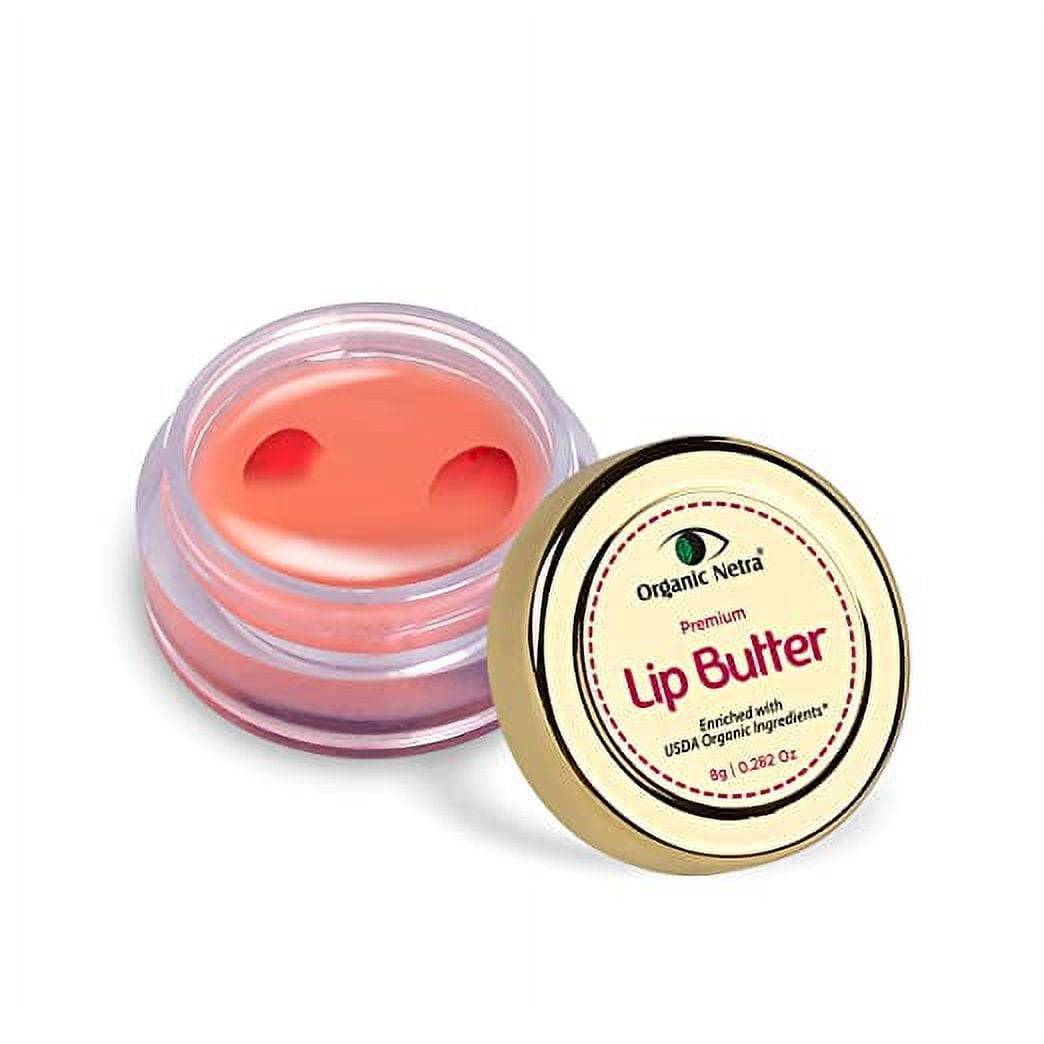 Organic Netra Premium Lip Butter | Moistures Lips | Lips Mask for All Occasions | Perfect
