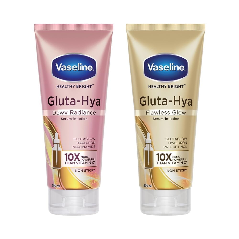 Vaseline Gluta-Hya Flawless Glow, 200ml Gluta-Hya Dewy Radiance, 200ml C6