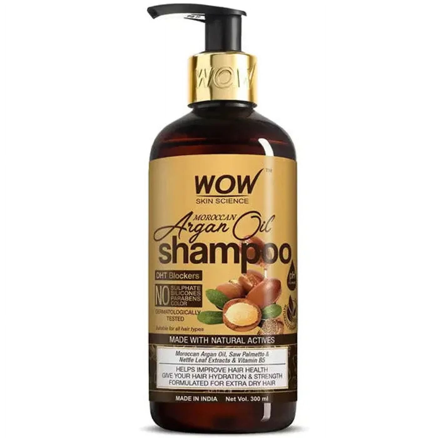 Wow Skin Science Moroccan Argan Oil Shampoo 300ml