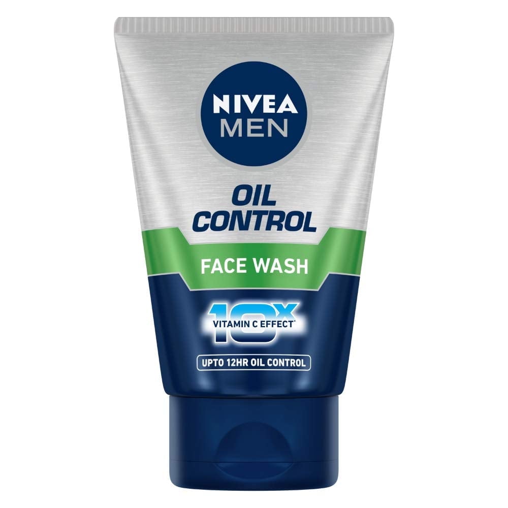 Nivea Men FaceWash for Oily Skin (10X Vitamin C Effect) - 100 gm