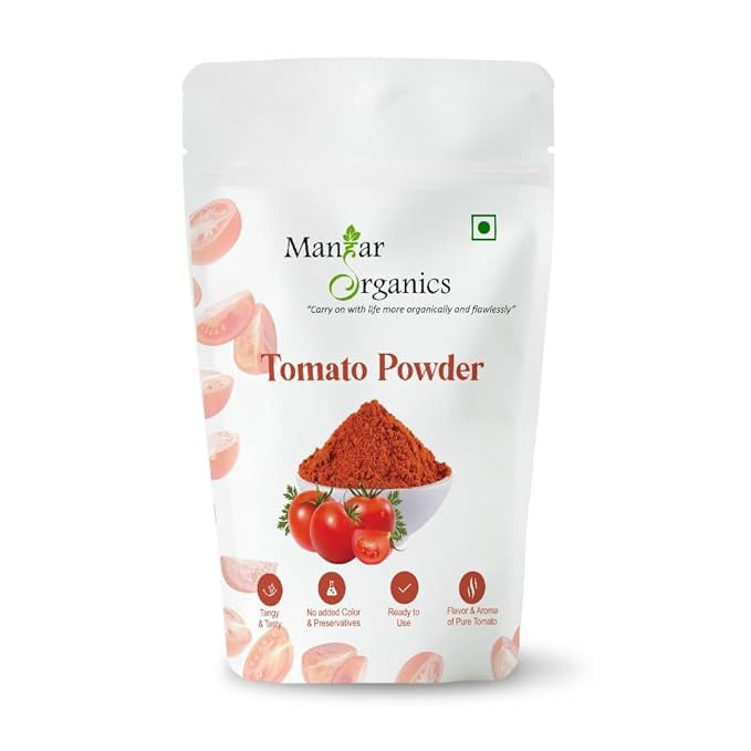 ManHar Organics Premium Dehydrated Tomato Powder 100Gm