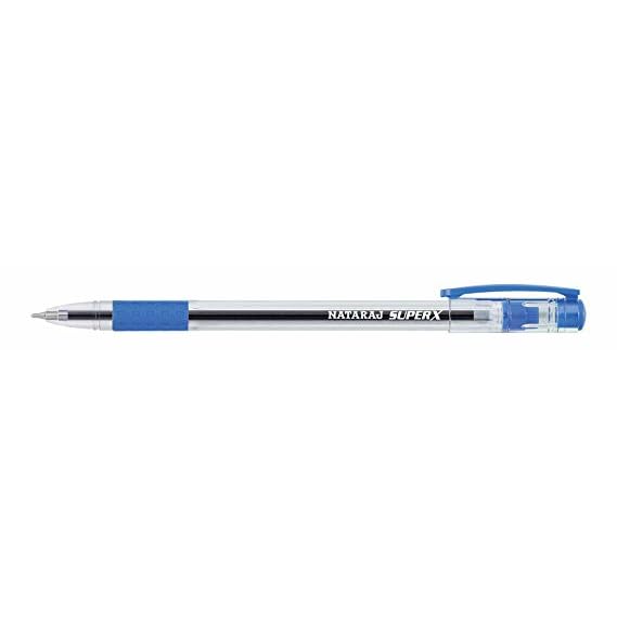 Nataraj Super X Ball Pen - Pack of 20 pens (4 packets)
