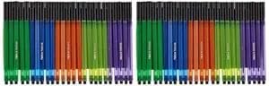 Nataraj Glow Ball Pens - 20 pens pack, Blue