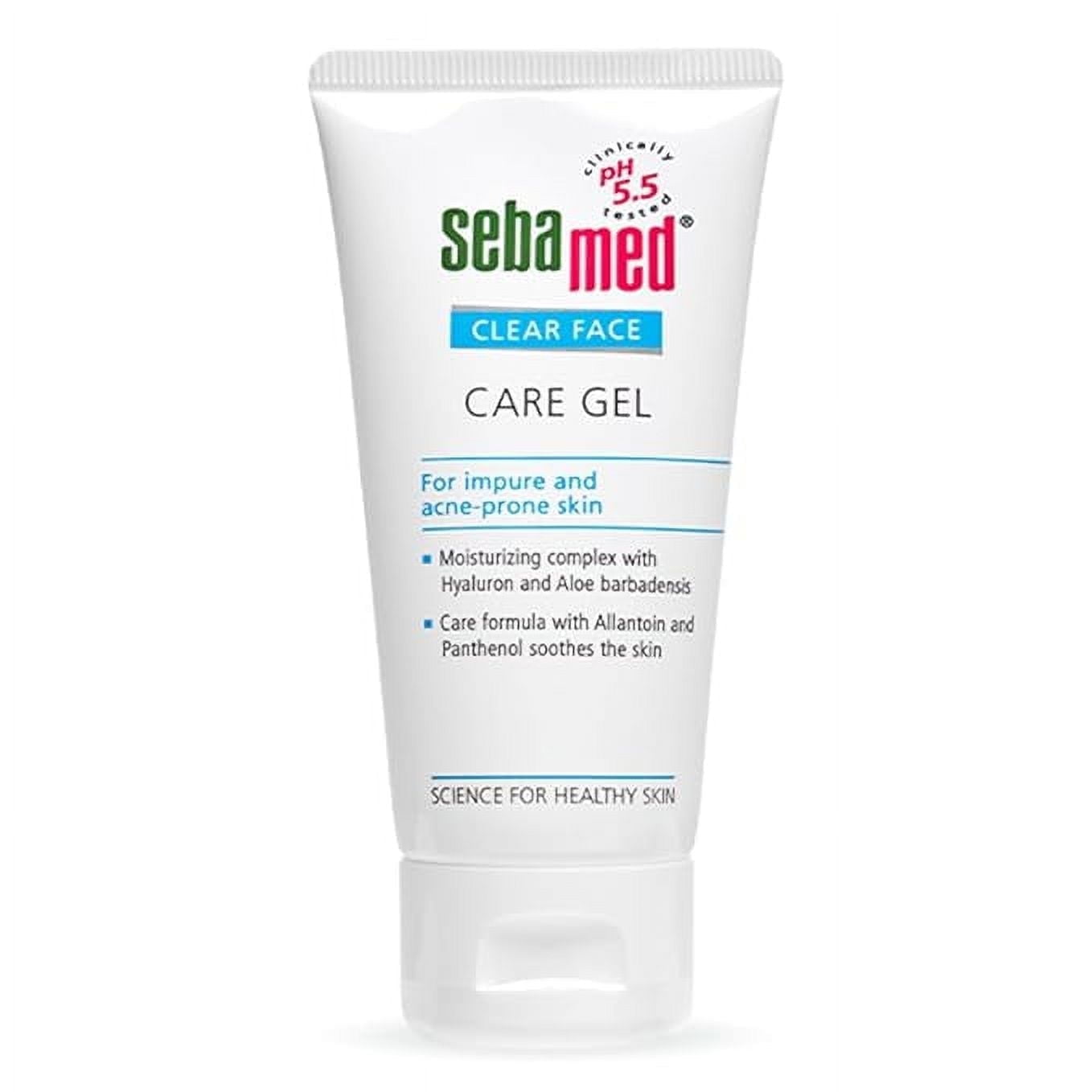 Sebamed Clear Face Care Gel | pH 5.5 |Non-sticky Moisturizer 50ml (pack of 2)