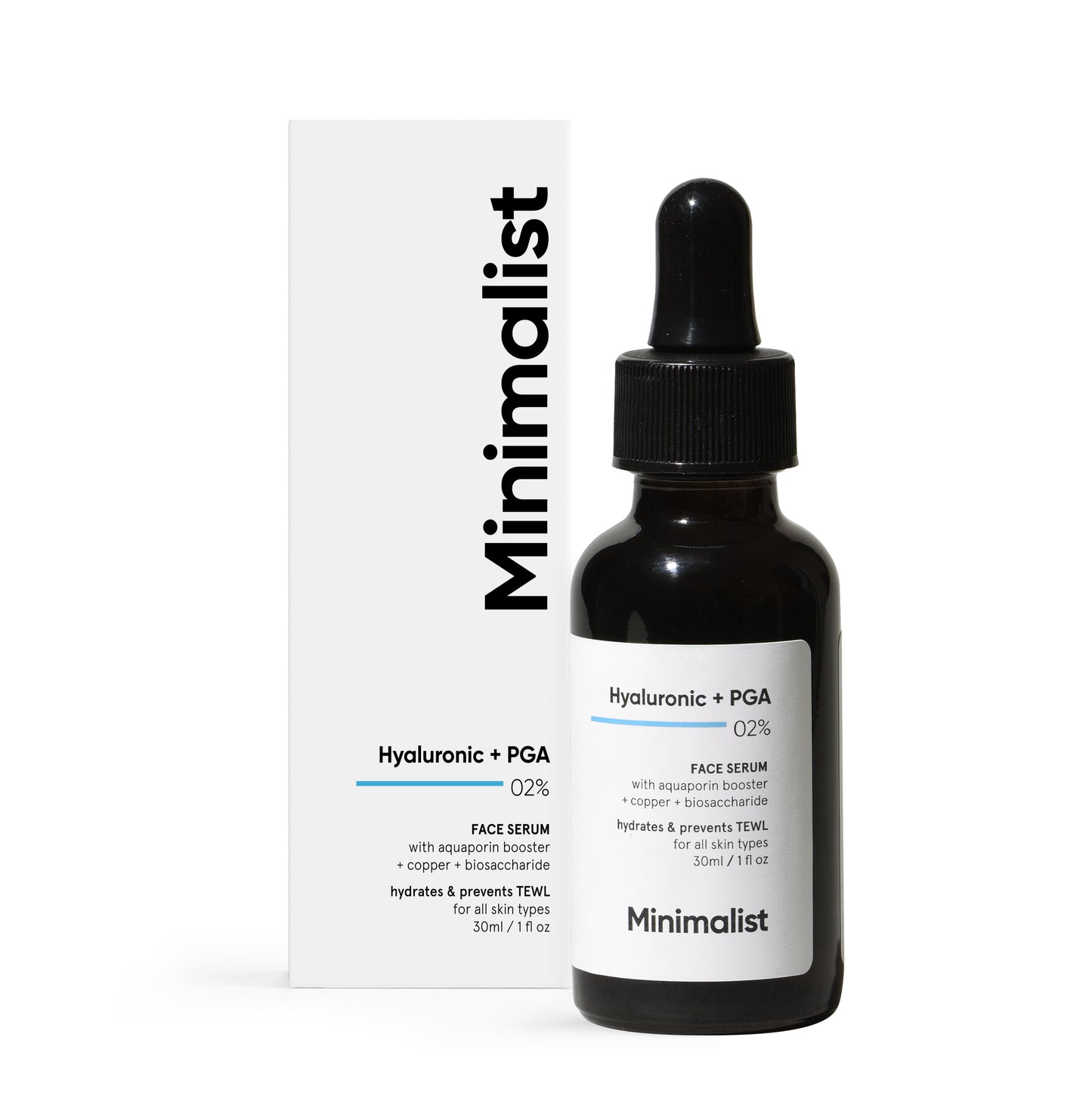 Minimalist Hyaluronic + PGA 02% FaceSerum