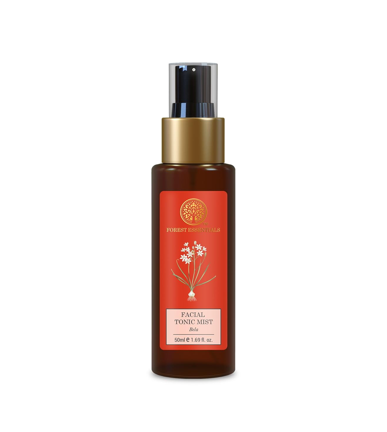 Forest Essentials Facial Tonic Mist With Bela | Hydrating Daily Alcohol Free Toner For Glo