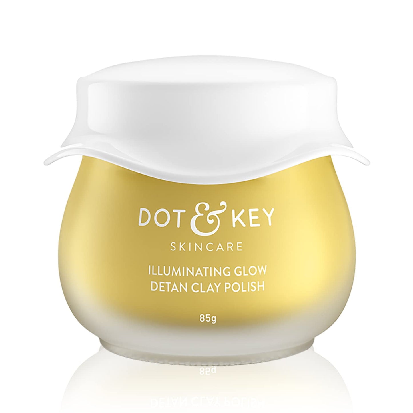Dot & Key Illuminating Glow Detan Clay Polish with Green Tea & Lemon Verbena | Tan Removal