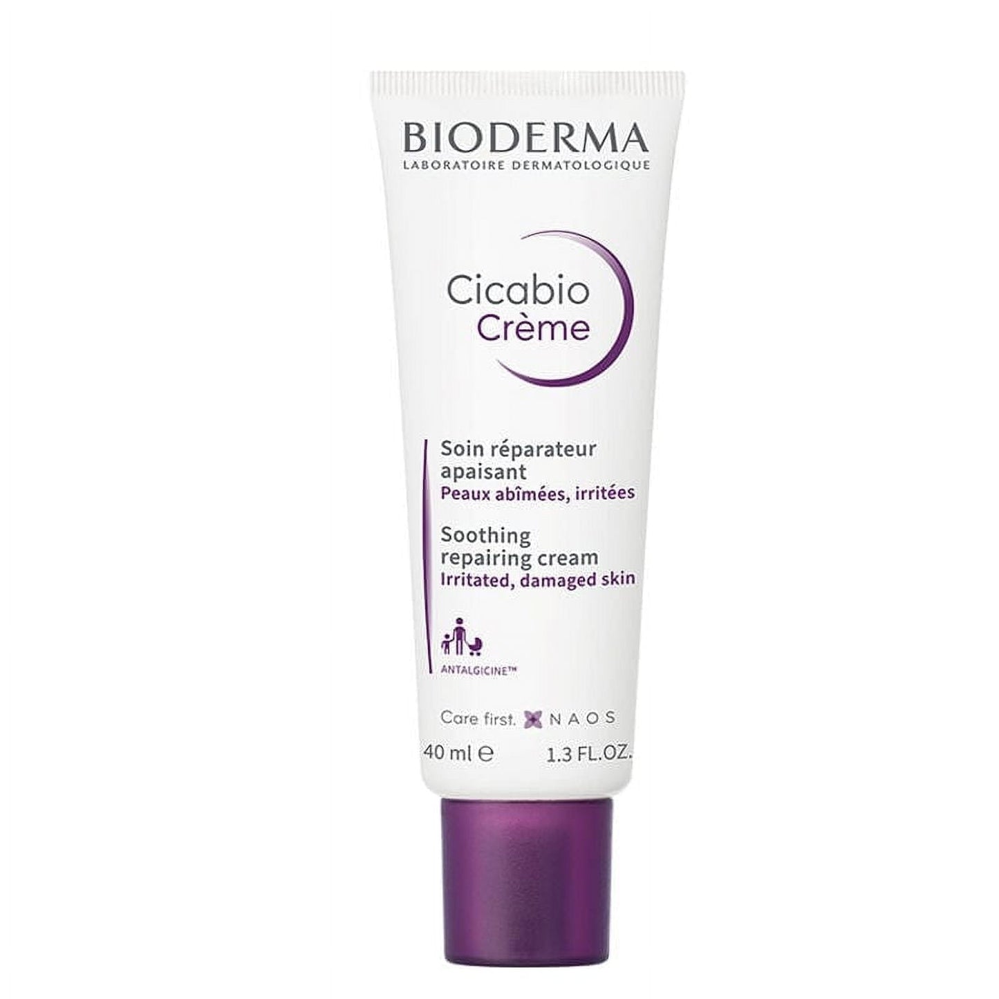 Bioderma Cicabio Soothing Repairing Cream for Dry Skin - 1.35 fl. oz.
