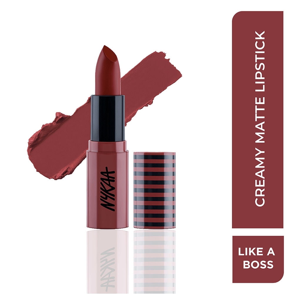 Nykaa So Creme! Creamy Matte Lipstick - Like a Boss