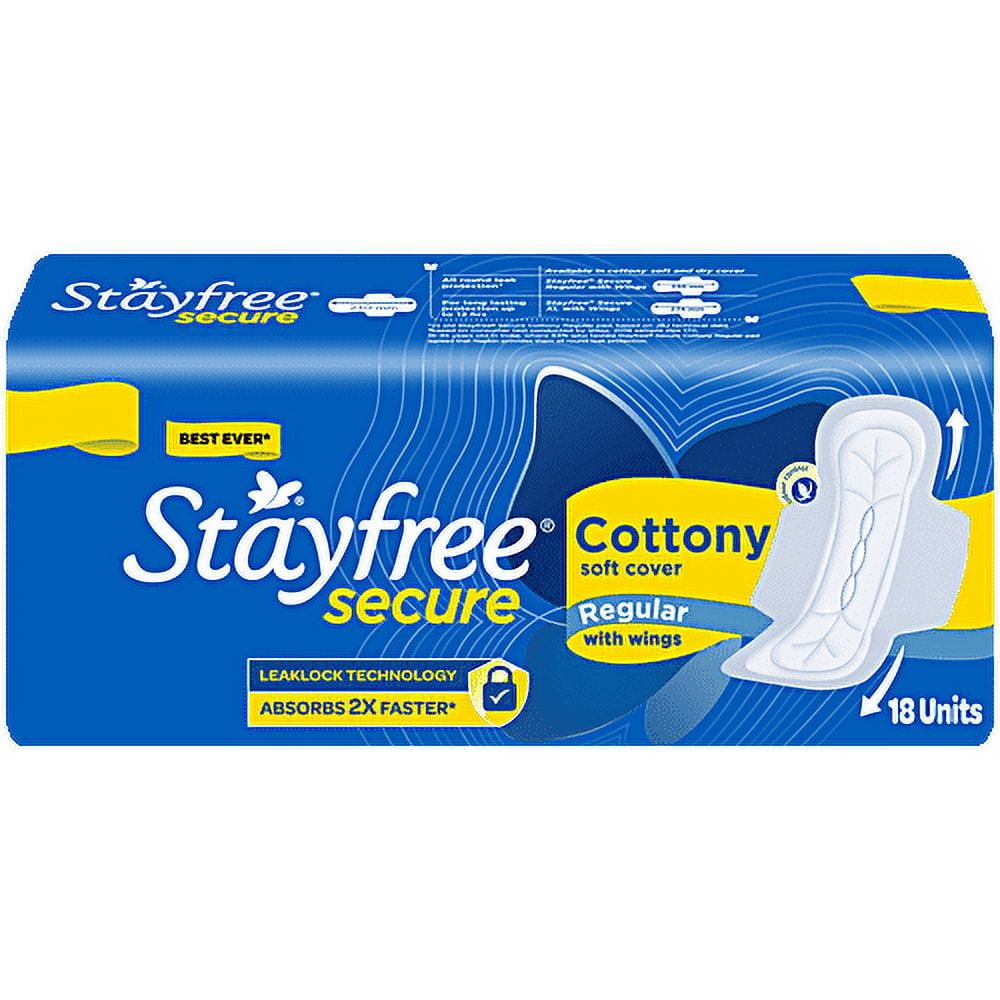 Stayfree secure cottony 18N