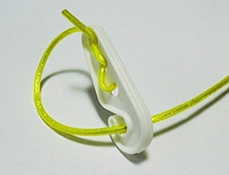 iKonbi 10 meter PVC Coated Steel Wire Rope Washing Line Clothesline with 2 Plastic Hooks Random Color