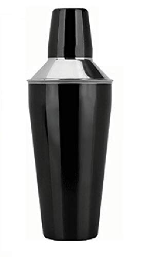iKonbi Stainless Steel Black Cocktail Shaker, 750