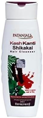 Patanjali Kesh Kanti Shikakai Hair Cleanser - 200 ml (Pack of 2)