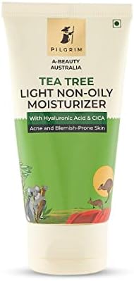 Pilgrim Australian Tea Tree oil free for face for oily & acne prone skin with Hyaluronic a