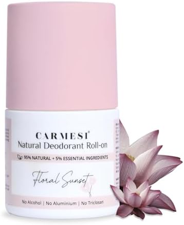 Natural Deodorant, Floral Sunset, No Sticky Deodorant, Reduces Dark Underarm and Body Odor