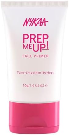 Nykaa Cosmetics Prep Me Up Face Primer, 1 oz - Makeup Primer for Smooth, Poreless Finish -