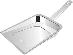 iKonbi Stainless Steel dust pan, Dustpan, Supadi,Dust Collector Pan for Home and Kitchen