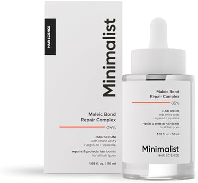 Minimalist Hair Serum for Strengthening & Repairing Damaged Hair | Patent Pending Formula
