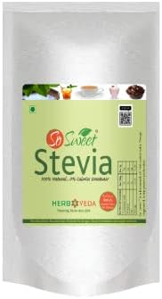 So Sweet Stevia Powder 1kg with "FREE" Erythritol 30 Sachets 100% Natural Sweetener