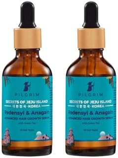 Pilgrim Redensyl 3% + Anagain 4% Advanced Hair Growth Serum (100ml) With Natural Ingredien