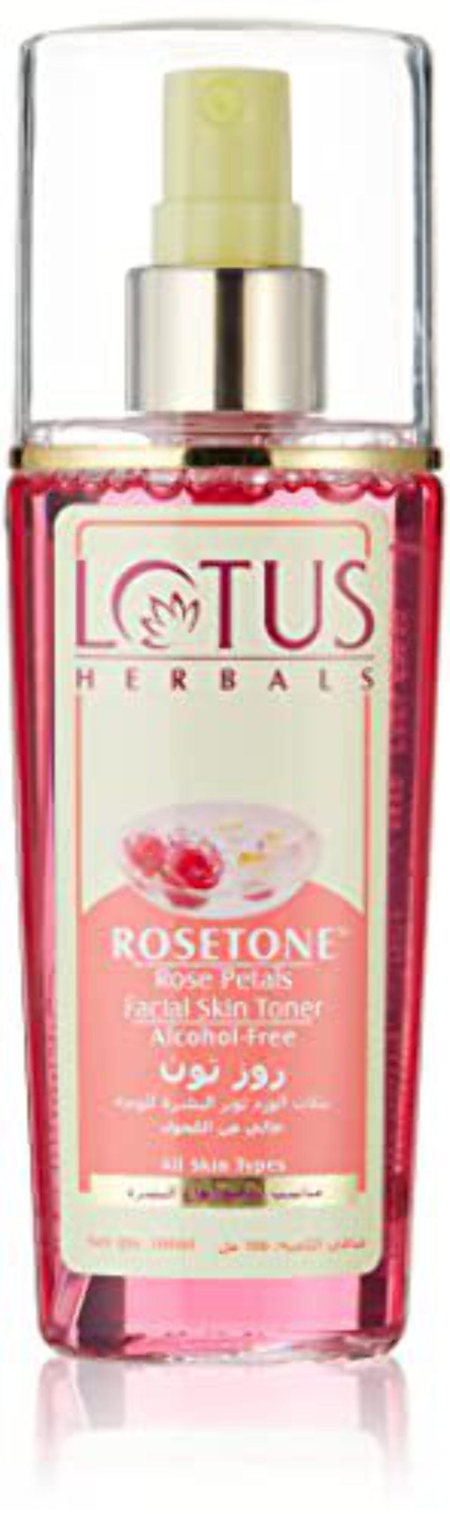 Lotus Herbals Rosetone Rose Petals Facial Skin Toner | 100 ml