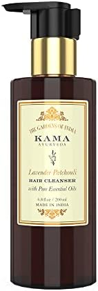 Kama Ayurveda Lavender Patchouli Hair Cleanser (Shampoo) with Pure Essential Oils of Laven