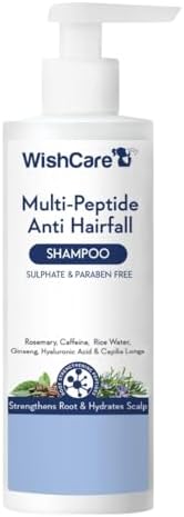 WishCare Multi Peptide Anti Hairfall Shampoo Paraben & Sulphate Free Shampoo for Women & M